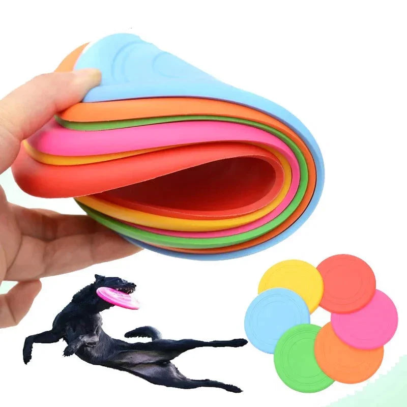 Disco de silicone - brinquedo para pet - ShopKcommerce