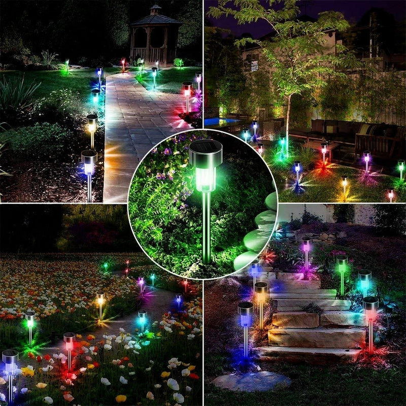 Lâmpada LED Solar À Prova D'água Para Jardim - ShopKcommerce