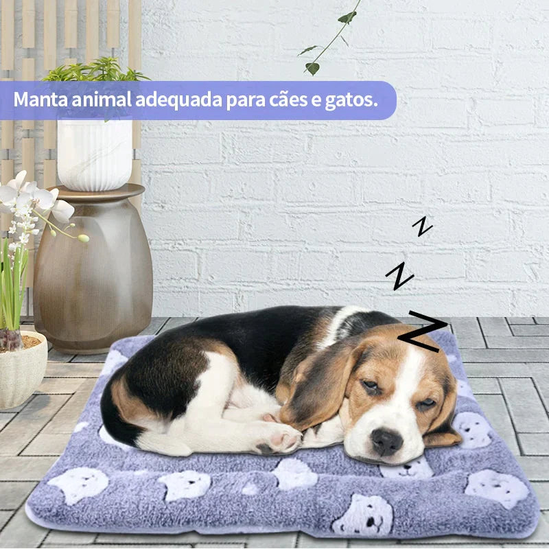 Cobertor peludo - serve como caminha para seu pet - ShopKcommerce