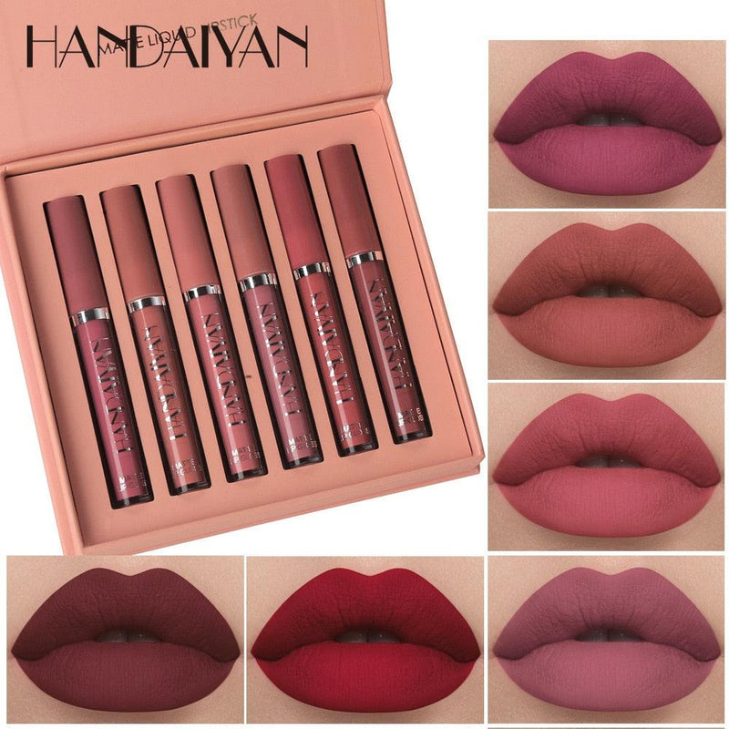 Batom Luxuoso Glamour Matte Handaiyan - ShopKcommerce