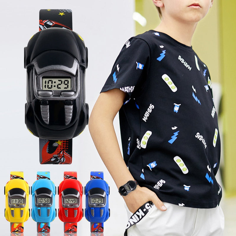 Relógio Infantil - carros - ShopKcommerce